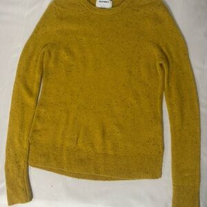 Old Navy Women's Yellow Crew Neck Sweater